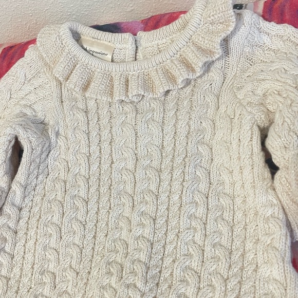 First Impressions Baby Cable Knit Sweater - Picture 4 of 5